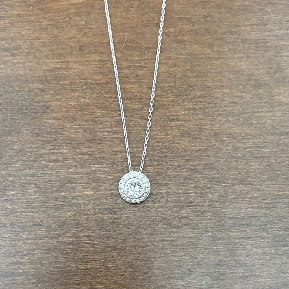 Swarovski Silver Crystal Necklace